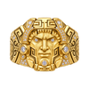 Museum-Level Aztec Diamond Ring — generated studio view