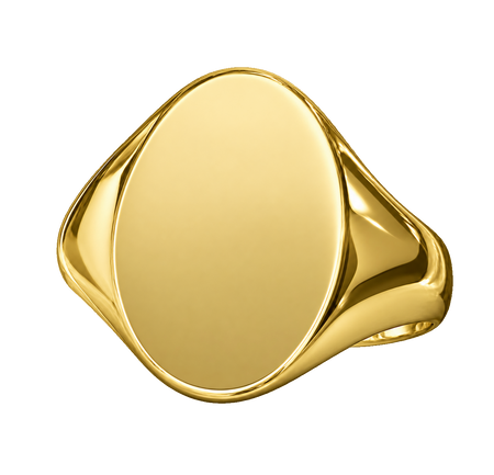Oval Signet Ring — generated studio view