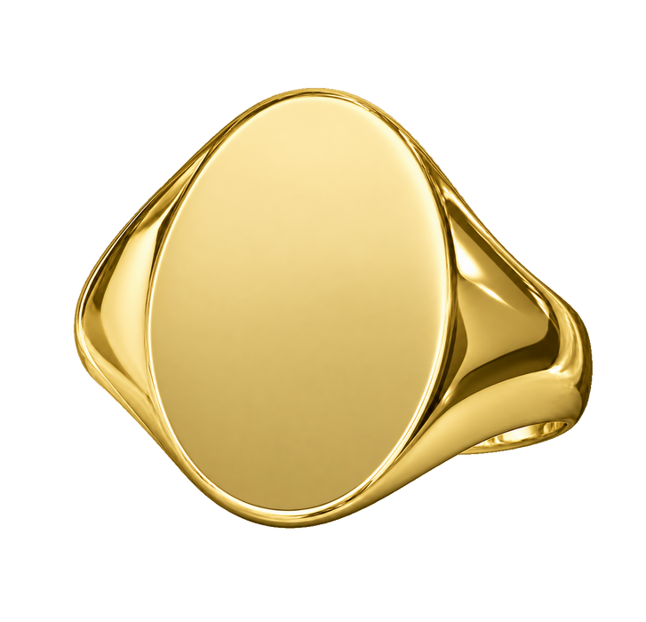 Oval Signet Ring — generated studio view