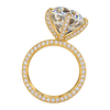 Pavé Basket Solitaire Engagement Ring — generated studio view