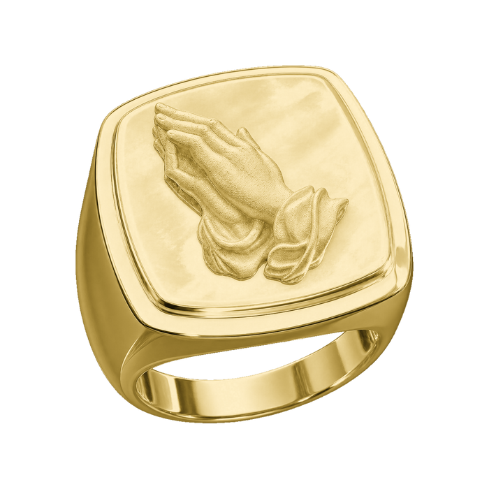 Praying Hands Ring — generated studio view