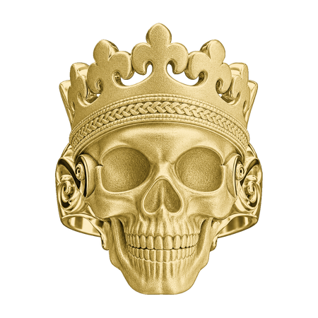 Skull and Crown Ring — generated studio view