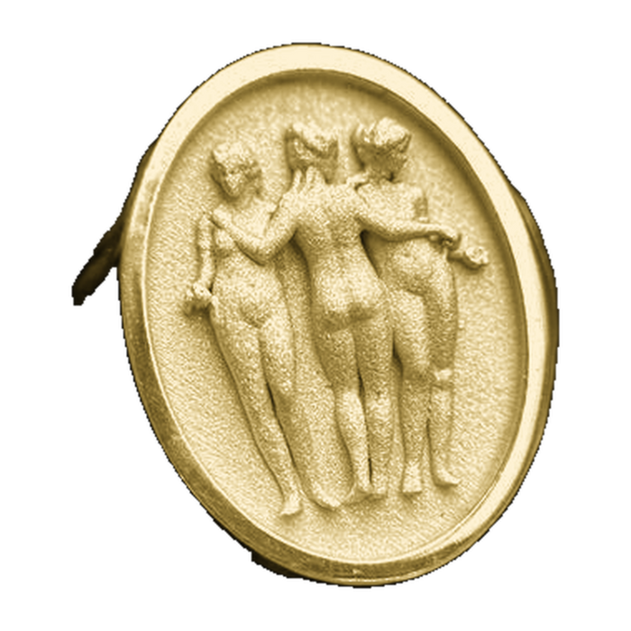 The Three Graces (Charites) Ring