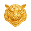 Tiger Face Ring — generated studio view