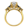 Vintage Filigree Engagement Ring — generated studio view