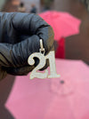 "21" Diamond Pendant