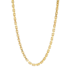 3MM Solid Heavy Link Chain in polished yellow gold
