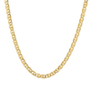 4.5MM Solid Yacht Link Chain in polished yellow gold