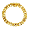 11.5MM Solid Miami Cuban Link Bracelet — yellow gold