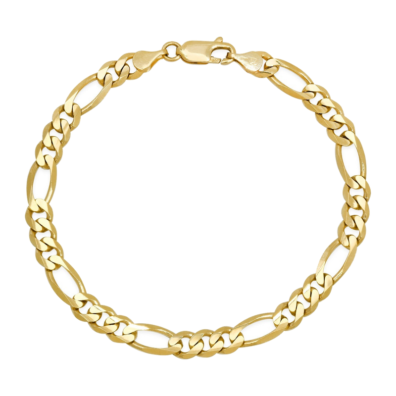 5MM Solid Figaro Bracelet