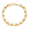 6.5MM Solid Heavy Link Bracelet — yellow gold