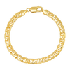 6.5MM Solid Yacht Link Bracelet — yellow gold