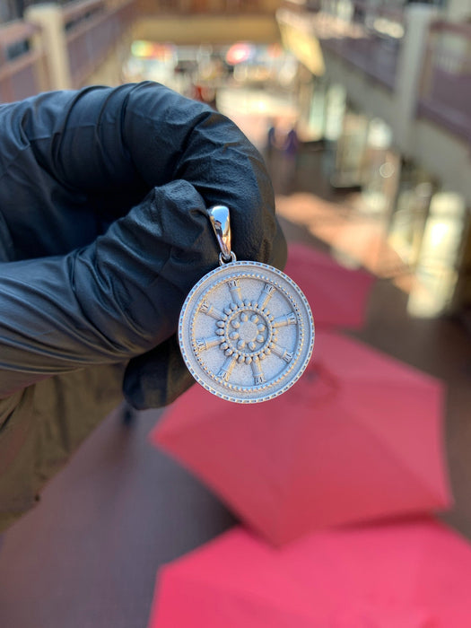 Dharma Wheel Circular Pendant