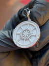 Dharma Wheel Circular Pendant alternate view