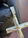 Diamond Detailed Crucifix Pendant alternate view