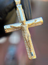 Diamond Detailed Crucifix Pendant alternate view