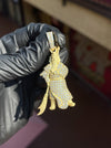 God of War (Guan Gong) Partial Diamond Pendant
