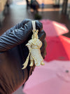 God of War (Guan Gong) Partial Diamond Pendant alternate view
