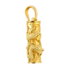 Dragon Spoon Pendant — yellow gold
