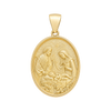 Holy Family Pendant — yellow gold