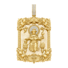 Museum-Level Holy Infant of Atocha Diamond Pendant — yellow gold