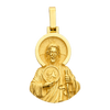 Saint Jude Pendant — yellow gold