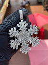 Snowflake Diamond Pendant alternate view