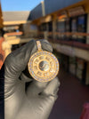 Taoist Bagua Circular Diamond Pendant
