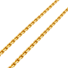 3.3MM Anchor Link Chain polished gold detail