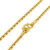3.3MM Anchor Link Chain polished gold detail