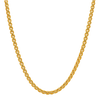 3MM Solid Rounded Box Chain refined studio product photo