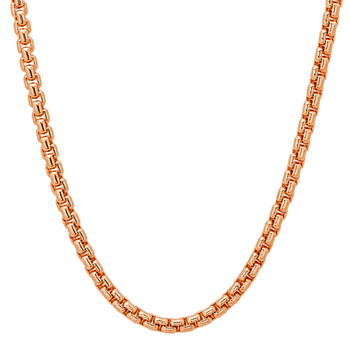 5MM Solid Rounded Box Chain refined studio product photo