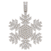 Snowflake Diamond Pendant — isolated product view