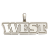 "West" Pendant — isolated product view
