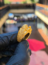 Eagle and Lion Sculpted Ring — original photograph