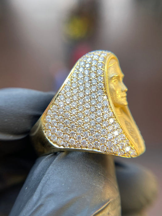 Virgin Mary Diamond Veil Ring — original photo