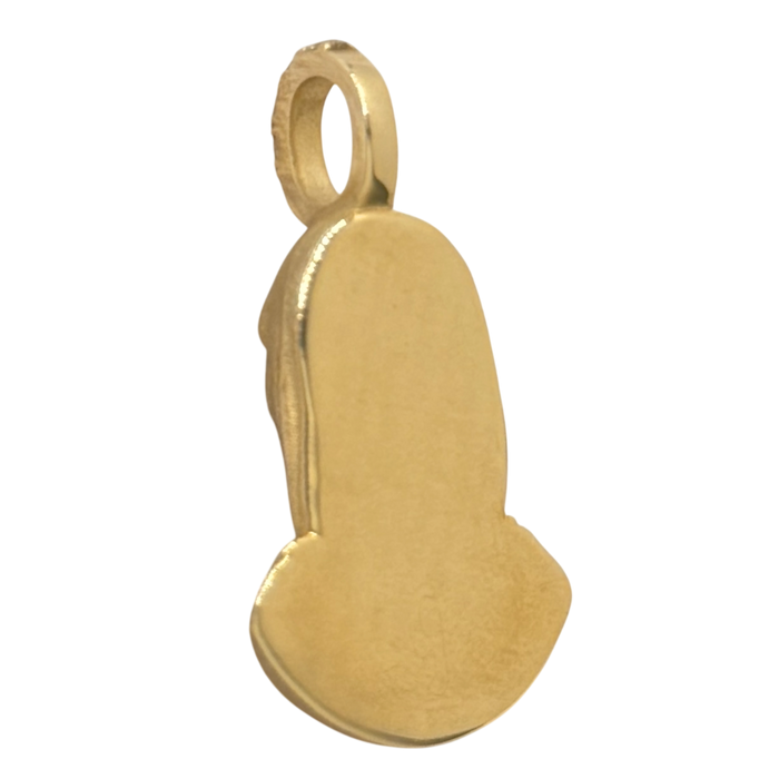 Virgin Mary Piece w/ Diamond Bail