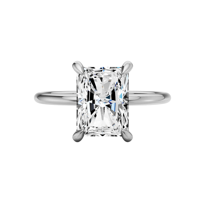 Radiant Solitaire Engagement Ring