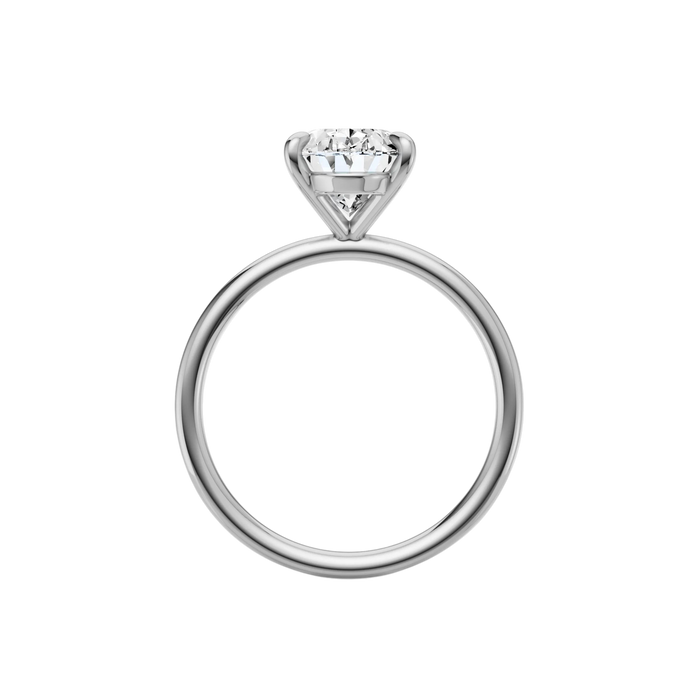Oval Solitaire Engagement Ring