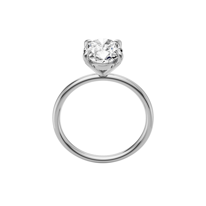 Oval Solitaire Engagement Ring
