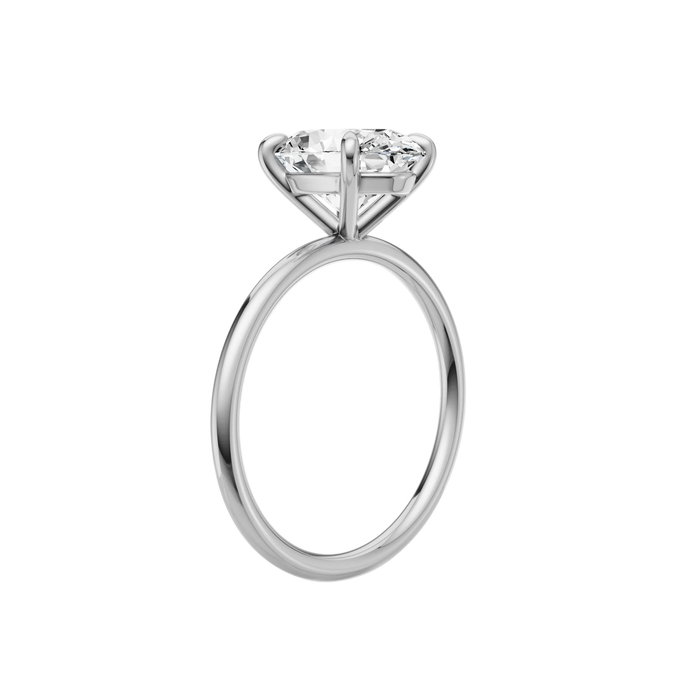 Oval Solitaire Engagement Ring