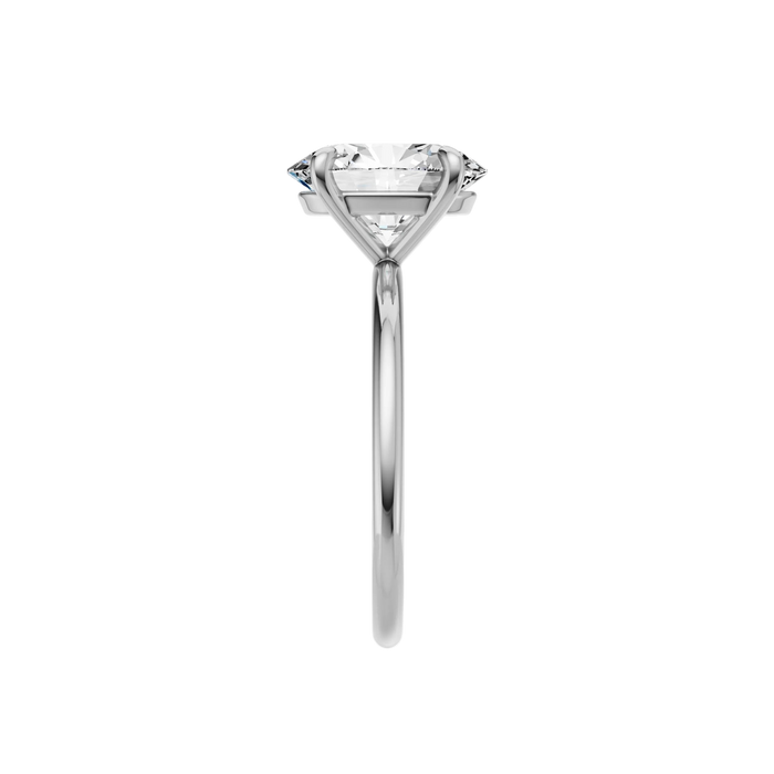 Oval Solitaire Engagement Ring