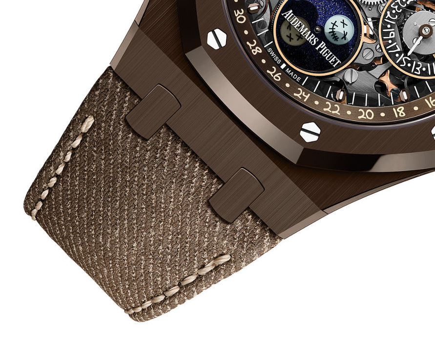 Audemars Piguet - 41 mm - Brown ceramic