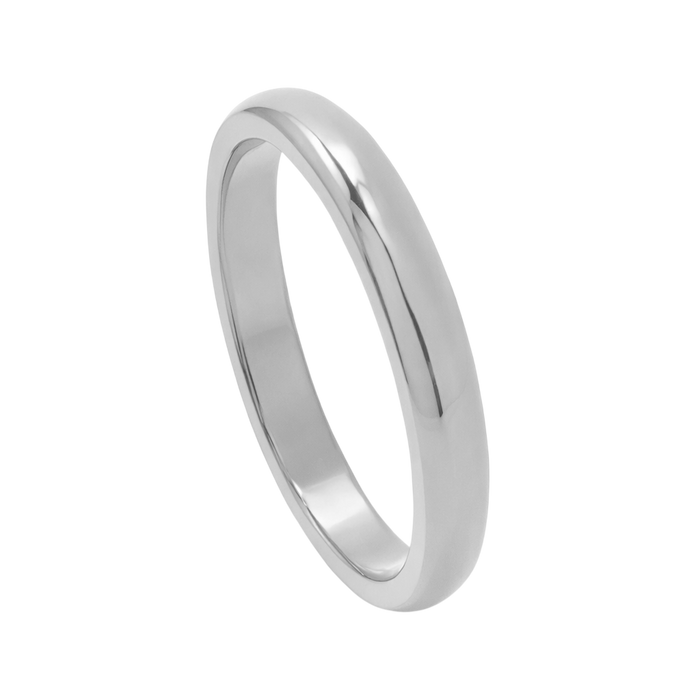 2MM Plain Curved Ring