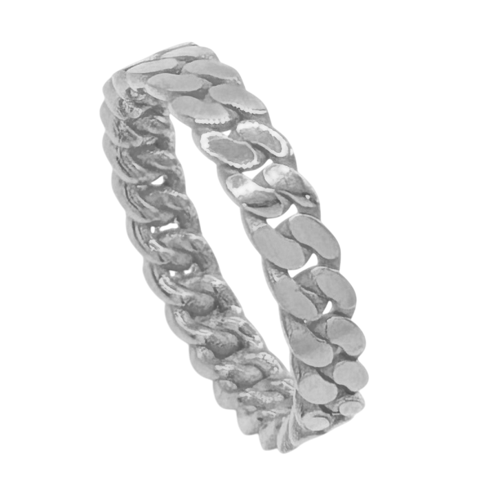 4MM Cuban Link Ring