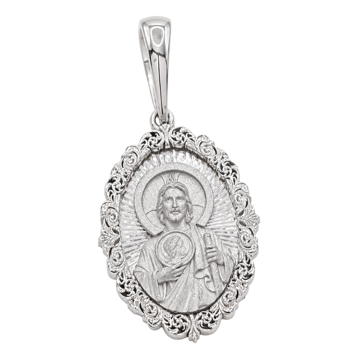 Diamond Cut St Jude Pendant