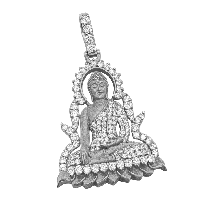 Diamond Lady Buddha Pendant
