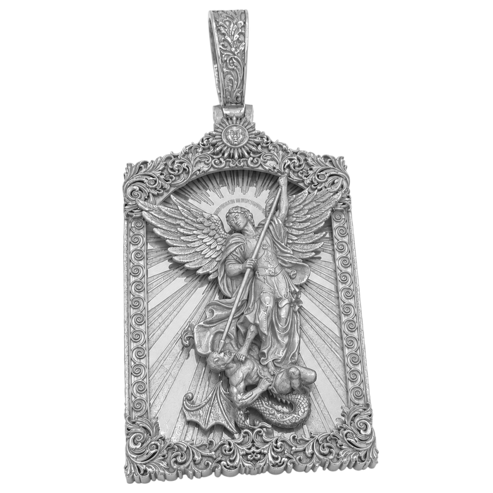 St Michael Portrait Pendant