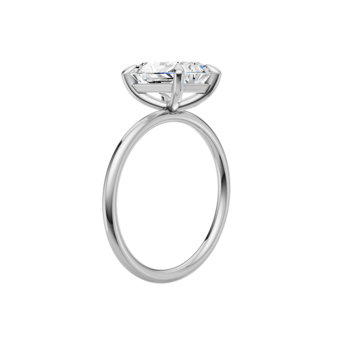 Radiant Solitaire Engagement Ring