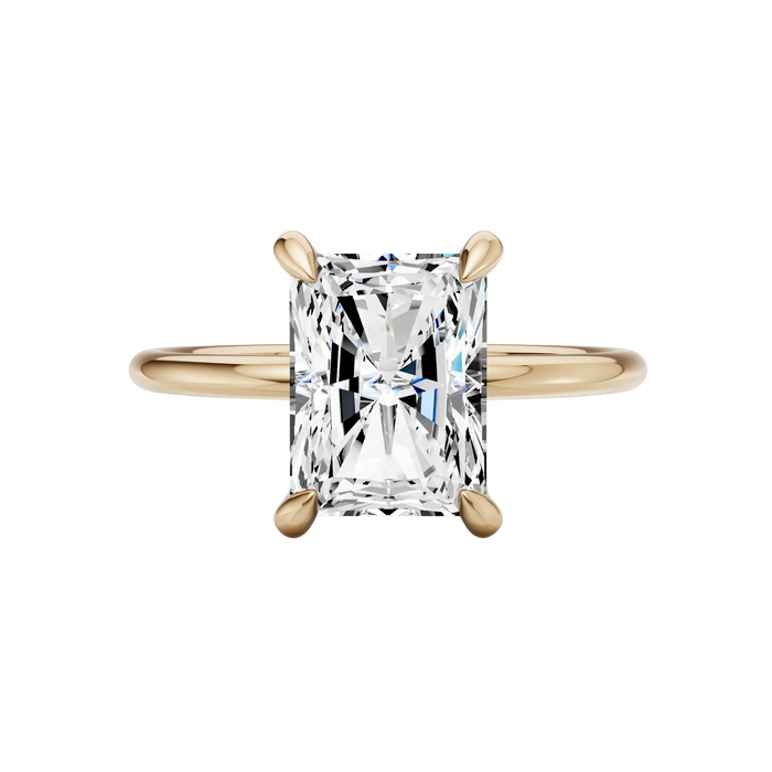 Radiant Solitaire Engagement Ring